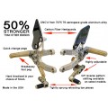 Attack Performance Rearsets for Kawasaki Ninja 300 / 250R
