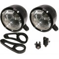 Oberon Black Billet Headlight Oberon Black Billet Headlight