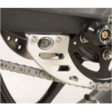 R&G Racing Black Toe Chain Guard for Triumph Street Triple '13-'15  Street Triple R '13-'15 & Daytona 675 '13-'15