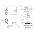 Oberon 30mm Aprilia Caponord 1000, Futura, Falco, RSV, Tuono and Kawasaki H2 models (all) Clutch Slave Cylinder