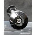 Cox Racing Trident Spoke Pattern Rear axle Slider for Ducati's with Small Single sided Hub
