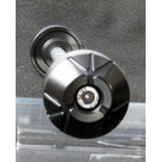 Cox Racing Trident Spoke Pattern Rear axle Slider for Ducati's with Small Single sided Hub