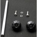 Cox Racing 10 Spoke Y-Pattern Front Axle Slider for Ducati's With Small Front Axle