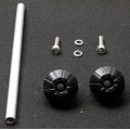 Cox Racing Striaght Spoke Pattern Front Axle Slider for Ducati's With Small Front Axle Cox Racing Striaght Spoke Pattern Front Axle Slider for Ducati's With Small Front Axle