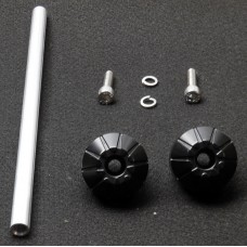 Cox Racing Striaght Spoke Pattern Front Axle Slider for Ducati's With Small Front Axle