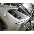 R&G Racing Frame Sliders for Triumph Daytona 675 '06-'12  & Daytona 675R '06-'12  Aero Style Short  Race version