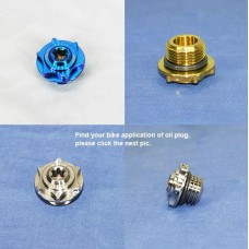 PROTI Titanium Oil Fill Plug for most Suzuki Models and Aprilia - M20x1.5