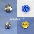 PROTI Titanium Oil Fill Plug for Aprilia RSV4 Tuono V4 and MV AGUSTA F4 / BRUTALE '99-'08 - M25x1.5