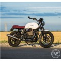 Motodemic LED Headlight Conversion Kit for the Moto Guzzi V7 /II / III,  Bellagio 940, and Griso 8V