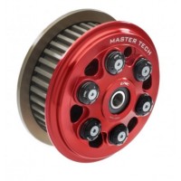 CNC Racing Master Tech 6 Spring Slipper Clutch with 48 or 12 Tooth Basket and Sintered Friction Plates for Dry Clutch Ducati