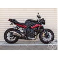 Motodemic Single LED and Round Halogen Headlight Conversion Kit for the 07-11 Triumph Street Triple