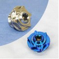 PROTI Titanium Engine Oil Fill Plug for Ducati  Honda  Kawasaki  Triumph  and Yamaha - M20x2.5