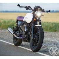 Motodemic LED Headlight Conversion Kit for the Moto Guzzi V7 /II / III,  Bellagio 940, and Griso 8V