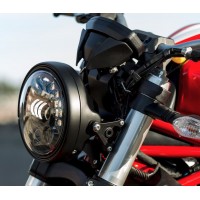 Motodemic LED and Round Halogen Headlight Conversion Kit for the Ducati Monster 1200 and 821
