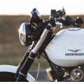 Motodemic LED Headlight Conversion Kit for the Moto Guzzi V7 /II / III,  Bellagio 940, and Griso 8V