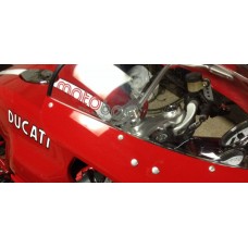 Motobox - Radiantz Mirror Block offs for Ducati Sport Classic Models (With Front Fairing)
