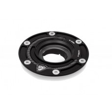 CNC Racing Aluminum with Carbon Inlay Gas Cap Flange for Older Ducati's  MV's and Yamaha Models