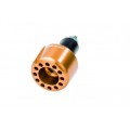 CNC Racing Single Bar End to Match Lever Guards - "BOING" Style