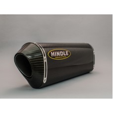 Hindle Exhaust for  Suzuki Bandit 1200 (96-06) with Evolution Black Ceramic Muffler Stealth