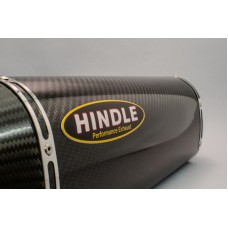 Hindle Exhaust for Kawasaki Ninja 500 (87-09) Front Section Assembly with Evolution Black Ceramic Muffler
