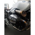ZARD NEW Full Titanium 2-1-2 Racing (Stacked Mufflers) Exhaust for the BMW R NineT