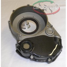 CARBONVANI - DUCATI 848 / 1098 & 1198 CARBON FIBER ENGINE GUARDS LH/RH WITH ATTACHMENT HOOKS (2007-13)
