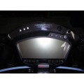 CARBONVANI - DUCATI 848 / 1098 & 1198 CARBON FIBER INSTRUMENT COVER FOR TC DASH (2007-13) CARBONVANI - DUCATI 848 / 1098 & 1198 CARBON FIBER INSTRUMENT COVER FOR TC DASH (2007-13)