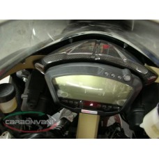 CARBONVANI - DUCATI 848 / 1098 & 1198 CARBON FIBER INSTRUMENT COVER (2007-13) CARBONVANI - DUCATI 848 / 1098 & 1198 CARBON FIBER INSTRUMENT COVER (2007-13)