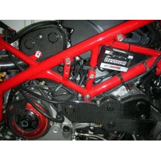 CARBONVANI - DUCATI 848 / 1098 & 1198 CARBON FIBRE LOWER ENGINE BELT COVER (2007-13)