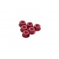 CNC Racing Ergal Billet Flange Nuts or Sprocket Nuts for Ducati's (set of 6) M10x1.0