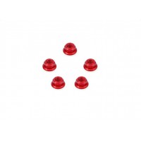 CNC Racing Set of 5 ring gear nuts for the FC212 / FC301 / FC302 (hold sprocket to carrier), For Ducati and MV Agusta models - M8x1.25