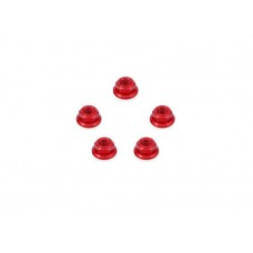 CNC Racing Set of 5 ring gear nuts for the FC212 / FC301 / FC302 (hold sprocket to carrier), For Ducati and MV Agusta models - M8x1.25