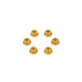 CNC Racing Gear Ring Sprocket Nuts (set of 6) for Ducati and KTM - M8x1.25