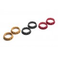 CNC Racing Large Rear Wheel Axle Nut Set for Ducati's