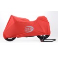R&G Racing Tailored Indoor Dust Cover for Ducati Panigale 899/1199/1299  red  with silver graphics