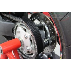 CARBONVANI - DUCATI HYPERMOTARD 1100 / 796 CARBON FIBER REAR CHAIN SPROCKET SPLASHGUARD