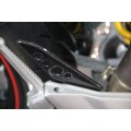 CARBONVANI - DUCATI HYPERMOTARD 1100 / 796 CARBON FIBER PILLION HEEL GUARDS CARBONVANI - DUCATI HYPERMOTARD 1100 / 796 CARBON FIBER PILLION HEEL GUARDS
