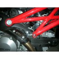 CARBONVANI - DUCATI MONSTER M696 / M796 / M1100 CARBON FIBER HEAT GUARD FOR EXHAUST PIPE CARBONVANI - DUCATI MONSTER M696 / M796 / M1100 CARBON FIBER HEAT GUARD FOR EXHAUST PIPE