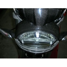 CARBONVANI - DUCATI MONSTER M696 / M796 / M1100 CARBON FIBER HEADLIGHT COVER