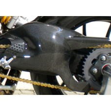 CARBONVANI - DUCATI MONSTER 1100/796 CARBON FIBER SWINGARM GUARD