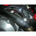 CARBONVANI - DUCATI MONSTER M696 / M796 / M1100 CARBON FIBER HEAT GUARD FOR EXHAUST PIPE CARBONVANI - DUCATI MONSTER M696 / M796 / M1100 CARBON FIBER HEAT GUARD FOR EXHAUST PIPE