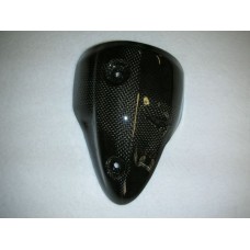 CARBONVANI - DUCATI MONSTER M696 / M796 / M1100 CARBON FIBER LH HEAT SHIELD FOR STANDARD SILENCER