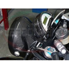 CARBONVANI - DUCATI MONSTER CARBON FIBER HEADLIGHT BUCKET FOR 695 / S4RT / S4RS / S2R and Sport Classics with Plastic OE Headlight Bucket