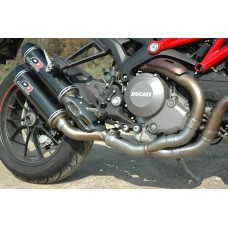 QD Exhaust Twin Slip-on - Ducati MONSTER 1100 EVO (2011-13)