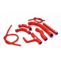 SamcoSport 8 Piece Silicone Coolant Hose Set For Ducati Hypermotard 821 / SP Hyperstrada 821 SamcoSport 8 Piece Silicone Coolant Hose Set For Ducati Hypermotard 821 / SP Hyperstrada 821