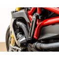 WOODCRAFT Ducati Monster 821  1200 Frame Slider Base Kit Assembly Complete with 50-1599 Pucks