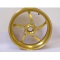 OZ Racing PIEGA FORGED ALUMINUM REAR WHEEL: TRIUMPH SPEED TRIPLE/ABS '11-'15 OZ Racing PIEGA FORGED ALUMINUM REAR WHEEL: TRIUMPH SPEED TRIPLE/ABS '11-'15