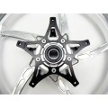 OZ Racing PIEGA FORGED ALUMINUM FRONT WHEEL: KAWASAKI ZX6R/ZX10R/ZX14R '05-'12 OZ Racing PIEGA FORGED ALUMINUM FRONT WHEEL: KAWASAKI ZX6R/ZX10R/ZX14R '05-'12