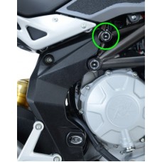 R&G Racing Right Side Lower Frame Insert for MV Agusta Brutale 675 '12-'16 & Brutale 800 '12-'16 R&G Racing Right Side Lower Frame Insert for MV Agusta Brutale 675 '12-'16 & Brutale 800 '12-'16