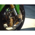 R&G Racing Front Axle Sliders / Protectors for Kawasaki GTR1400 Concours '07-'10  ZX14 all  ZX6R '03-'09  ZZR1400 all